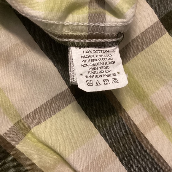 Mens ROCAWEAR SIZE 3XL STRIPED/PLAID LONG SLEEVE BUTTON UP- Nice! - Picture 7 of 7